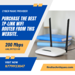 Purchase the best Tp-link WiFi router from this website.